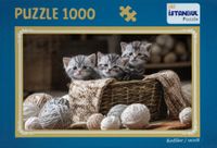 Kediler 1000 Parça Puzzle (4 x68)