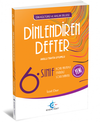 6. Sınıf Dinlendiren Defter Din Kültürü Ve Ahlak Bilgisi 