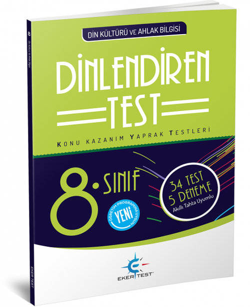 8. Sınıf Dinlendiren Test (İzzet Eker) Fiyatı, Yorumları, Satın Al