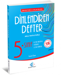 5. Sınıf Dinlendiren Defter Din Kültürü Ve Ahlak Bilgisi 