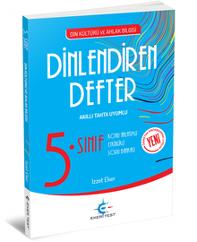 5. Sınıf Dinlendiren Defter Din Kültürü Ve Ahlak Bilgisi 