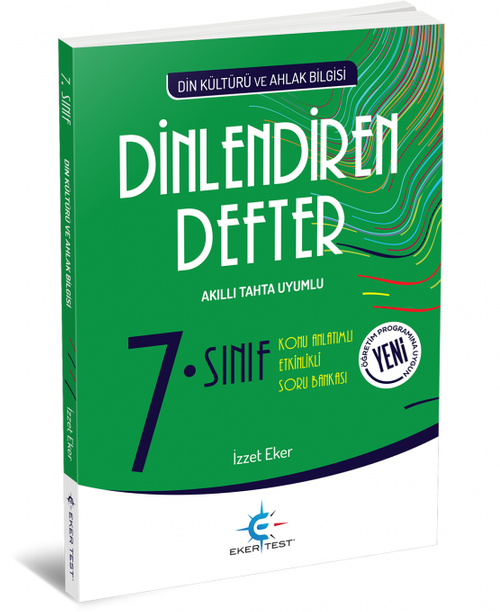 7. Sınıf Dinlendiren Defter Din Kültürü Ve Ahlak Bilgisi 