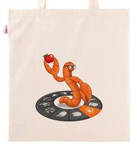 Askılı Bez Çanta - Kitapkurdu Burçlar - Yengeç