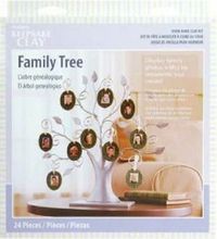 Sculpey Keep Sake Aile Ağacı 24 Parça