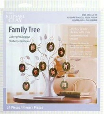 Sculpey Keep Sake Aile Ağacı 24 Parça