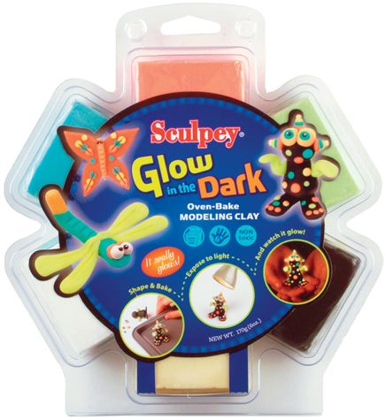 Sculpey Glow İn Dark Set