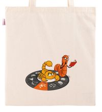 Askılı Bez Çanta - Kitapkurdu Burçlar - Akrep