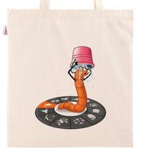 Askılı Bez Çanta - Kitapkurdu Burçlar - Kova