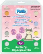 Sculpey Pluffy Pastel 9 Renk 