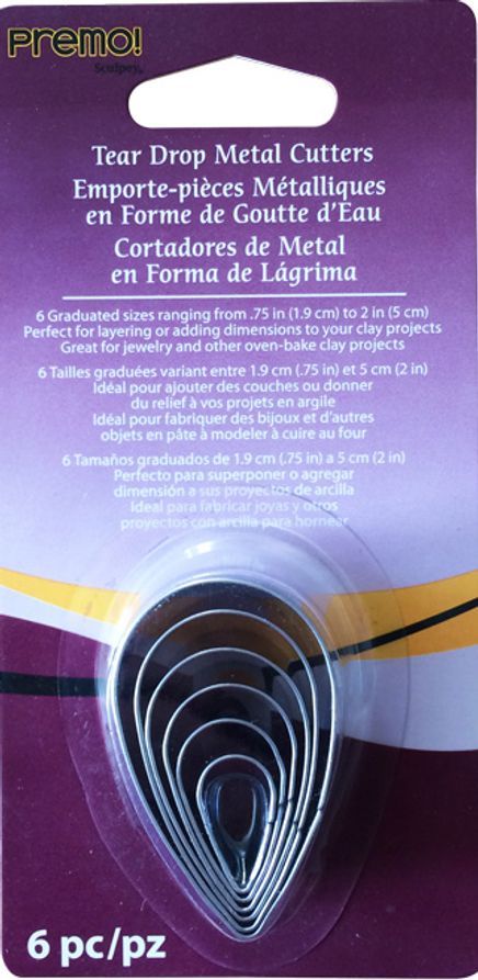 Sculpey Bıçak Seti 6 Lı Gözyaşı