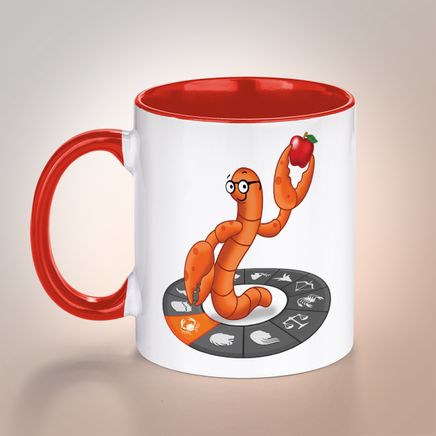 Kitapkurdu Porselen Kupa Burçlar - Yengeç