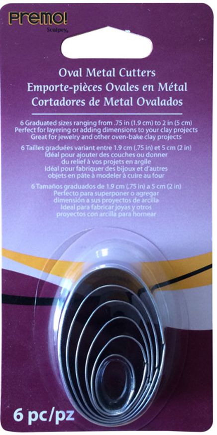 Sculpey Bıçak Seti 6 Lı Oval 