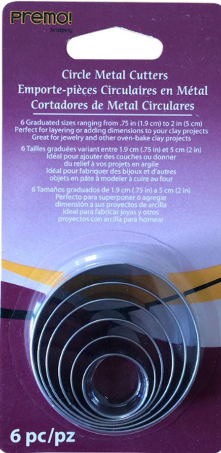 Sculpey Bıçak Seti 6 Lı Dairesel 