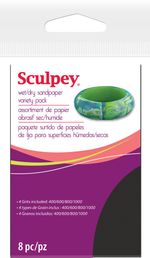 Sculpey Kuru-Islak Zımpara Seti 
