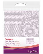 Sculpey Texture Sheet-Landscape