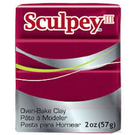 Sculpey Polimer Kil 57 Gr K.Kırmızı Simli 