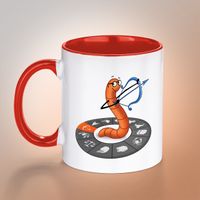 Kitapkurdu Porselen Kupa Burçlar - Yay