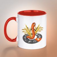 Kitapkurdu Porselen Kupa Burçlar - Başak