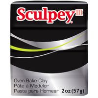 Sculpey Polimer Kil Siyah 57Gr