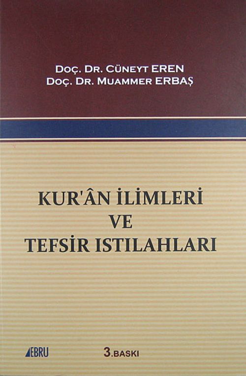 Kur'an İlimleri ve Tefsir Istılahları KOD:5-E-63