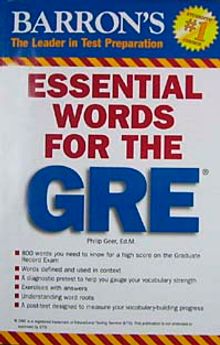 Barron's Essential Words For The GRE
