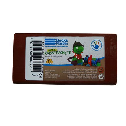Becks Creative Oyun Hamuru 85Gr Kahverengi Non Toxic