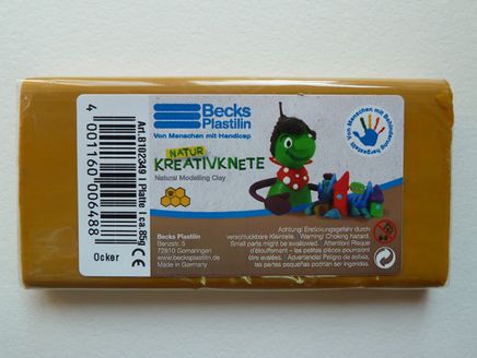 Becks Creative Oyun Hamuru 85Gr Ocker Non Toxic