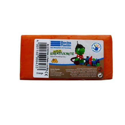 Becks Creative Oyun Hamuru 85Gr Turuncu Non Toxic