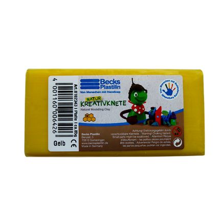 Becks Creative Oyun Hamuru 85Gr Sarı Non Toxic