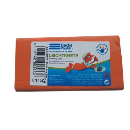 Becks Suda Yüzen Oyun Hamuru 65Gr Turuncu Non Toxic