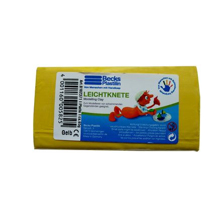 Becks Suda Yüzen Oyun Hamuru 65Gr Sarı Non Toxic