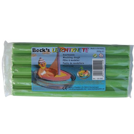 Becks Suda Yüzen Oyun Hamuru 200Gr Yeşil Non Toxic