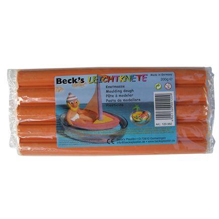 Becks Suda Yüzen Oyun Hamuru 200Gr Turuncu Non Toxic