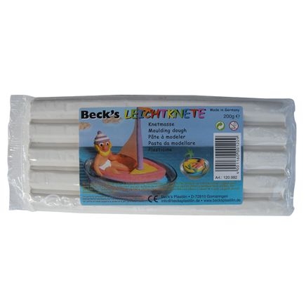 Becks Suda Yüzen Oyun Hamuru 200Gr Beyaz Non Toxic