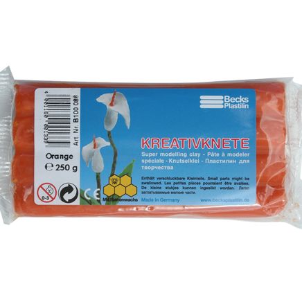 Becks Creative Oyun Hamuru 250Gr Turuncu Non Toxic