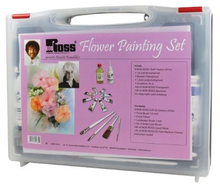 Bob Ross Çiçek Set