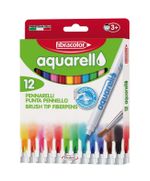 Fibracolor Aquarell 12 Renk Keçeli Kalem 