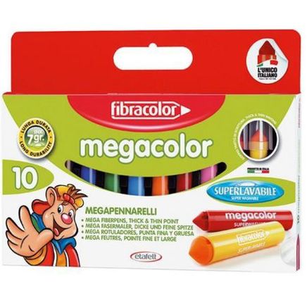 Fibracolor Megacolor Super Washable Su Bazlı 10Mega Renk