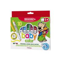 Fibracolor Baby Color 10 Renk Keçeli Kalem +1 Yaş