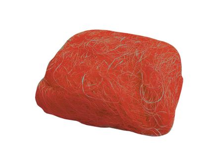 Folia Sisal Yün Şeklinde Kırmızı