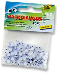 Folia Oynar Gözler  5Mm 100 Adet