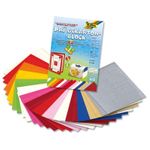 Folia Prage Kabartma Dokulu 24X34Cm 30 Yap.Blok Seçilmiş Renkler