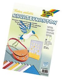 F Creative Kart İplik Metalik 230Gr 23X33Cm 10 Ad
