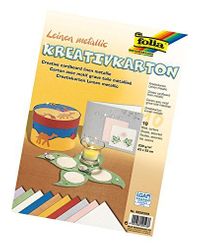 F Creative Kart Kafes Metalik 230Gr 23X33Cm 10 Ad