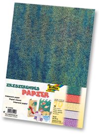 Folia Yanar Dönerli El İşi Kağıdı  23X33Cm 10 Farlı Seçilmiş Renkler