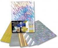 Folia Holographic Card 25X35Cm 5 Tabaka