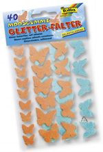 Folia Eva Glitterli Stiker Kelebek