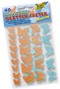 Folia Eva Glitterli Stiker Kelebek