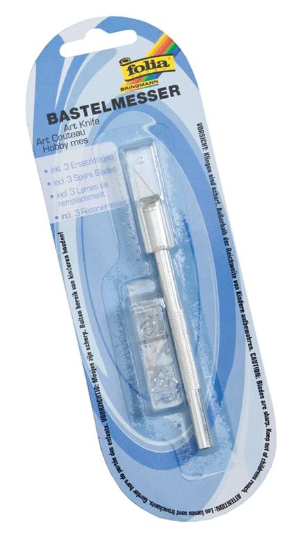 Folıa Maket Bıçağı + 3 Yedek Uç