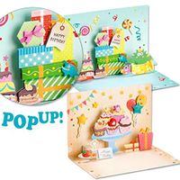 Folia 3D Popup Kartları D.Günü